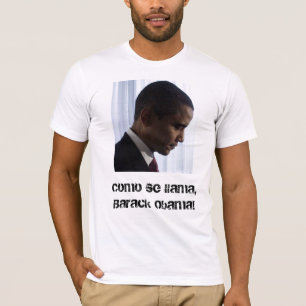 バラクオバマ2のComo seのラマ、バラック・オバマ! Tシャツ