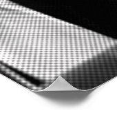 バラクオバマB&W ポスター (角)