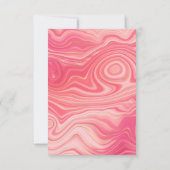 バラクオーツと赤面層瑪瑙結婚石 出欠カード (裏面)