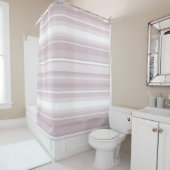 バラクオーツストライプピンク シャワーカーテン (インサイチュ)