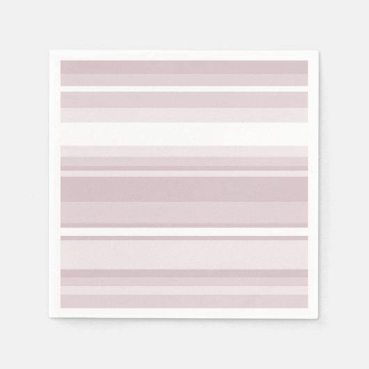 バラクオーツストライプピンク スタンダードカクテルナプキン (正面)