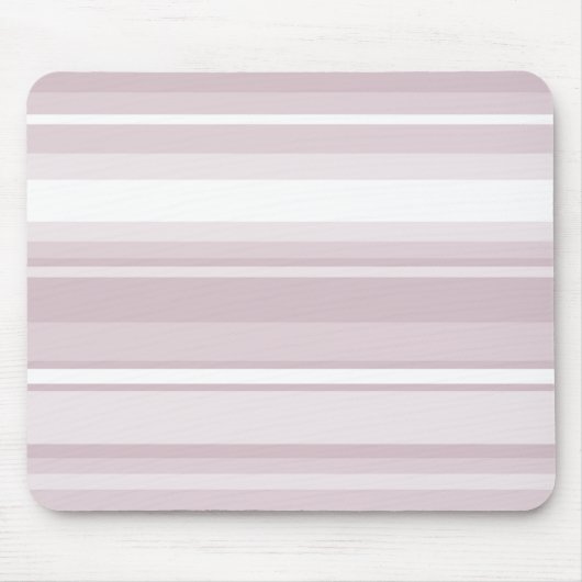 バラクオーツストライプピンク マウスパッド (正面)