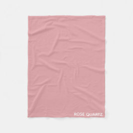 バラクオーツピンク色名 フリースブランケット