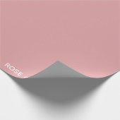 バラクオーツピンク色名 ラッピングペーパー (角)