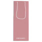 バラクオーツピンク色名 ワインギフトバッグ (正面)