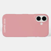 バラクオーツピンク色名 Case-Mate iPhoneケース (裏面 (横))
