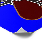 バラクバンドプリント ポスター (角)