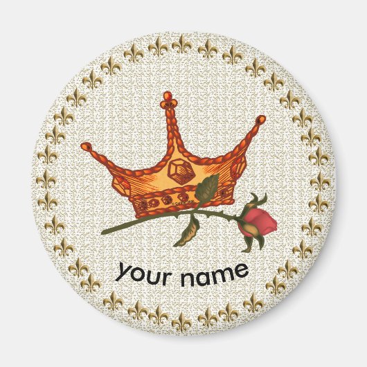 バラクラウン磁石 マグネット (正面)