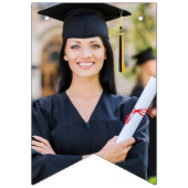 バラクラシックフラワーガーデン写真卒業 バンティングフラッグ (第3の旗)