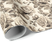 バラクラシックペタル ラッピングペーパー (ロールコーナー)