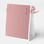 バラクラシック金ゴールドミニマルデザインホリデーズパーティー フェイバーボックス (裏面サイド)