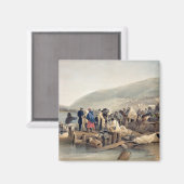 バラクラバでの病人の上陸 マグネット (正面/裏面)