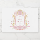 バラクレストバプティスワきらめくインラベル スパークリングワインラベル (シングルラベル)