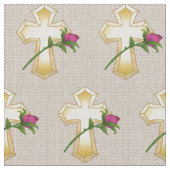 バラクロス生地 ファブリック (クローズアップ)