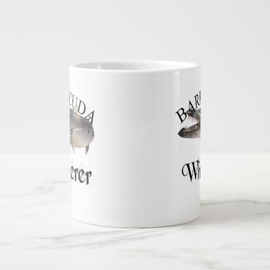 バラクーダウィスパーラー淡い色 ジャンボコーヒーマグカップ (正面)
