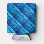 バラクーダフィッシュダイブ深い海ウォータースイムビーチ 缶クーラー (正面)