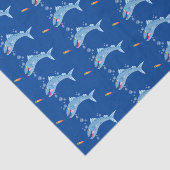 バラクーダフィッシュ空腹魚釣り漫画イラストレーション 薄葉紙 (詳細)