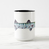 バラクーダ魚のマグ マグカップ (中央)