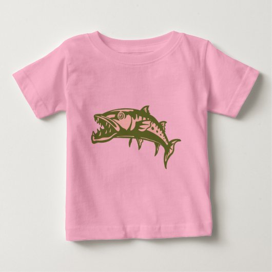 バラクーダ#4 ベビーTシャツ (正面)