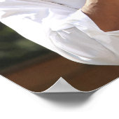 バラク大統領が～について質問に答える ポスター (角)