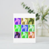 バラク小浜ポップ・アートの芸術 ポストカード (スタンド正面)