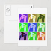 バラク小浜ポップ・アートの芸術 ポストカード (正面/裏面)