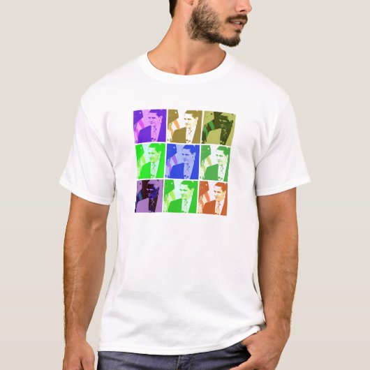 バラク小浜ポップ・アートの芸術 Tシャツ (正面)
