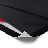 バラク小浜大統領のポートレート ポスター (角)