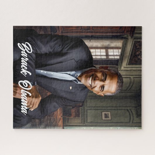 バラク小浜第44代大統領 ジグソーパズル (横)