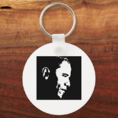 バラク小浜顔 キーホルダー (正面)