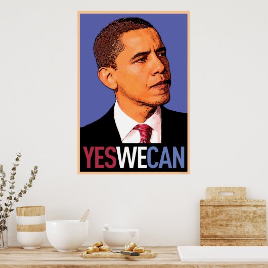 バラク小浜 – YesWe Can poster ポスター (キッチン)