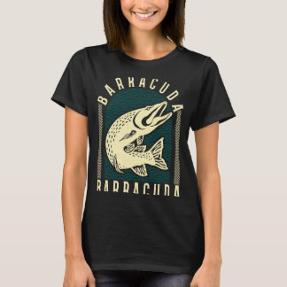 バラク素晴らしダクダ魚釣りワイルドライフサルターターFi Tシャツ
