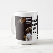 バラク・オバマが子どもたちにマグカップを見せる コーヒーマグカップ (正面左)