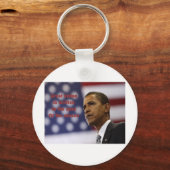 バラク・オバマが選ばれた キーホルダー (正面)