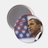 バラク・オバマが選ばれた マグネット (正面/裏面)