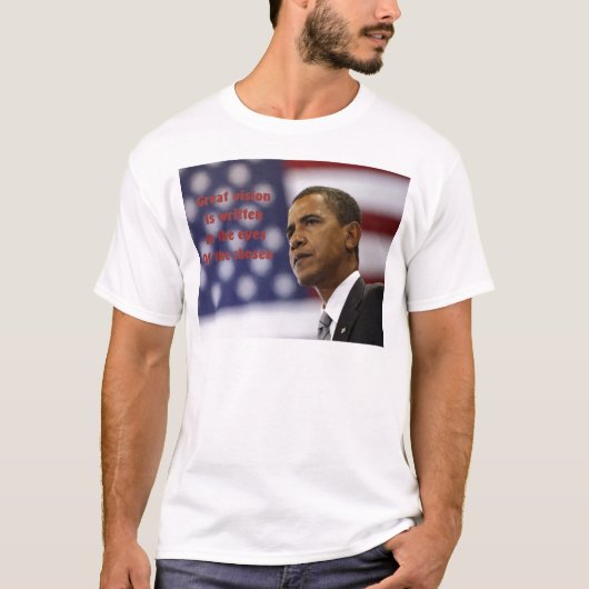 バラク・オバマが選ばれた Tシャツ (正面)