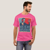 バラク・オバマは私の大統領 Tシャツ (正面フル)