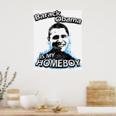 バラク・オバマは私の故郷だ ポスター (キッチン)