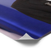 バラク・オバマ大統領が発表する ポスター (角)