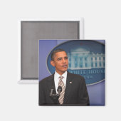 バラク・オバマ大統領が発表 マグネット (正面/裏面)
