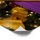 バラク・オバマ大統領とミシェルのクリスマス ポスター (コーナー)