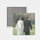 バラク・オバマ大統領とミシェル大統領夫人 マグネット (正面/裏面)