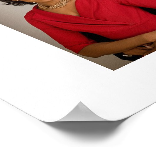 バラク・オバマ大統領とミシェル・オバマ大統領 ポスター (角)