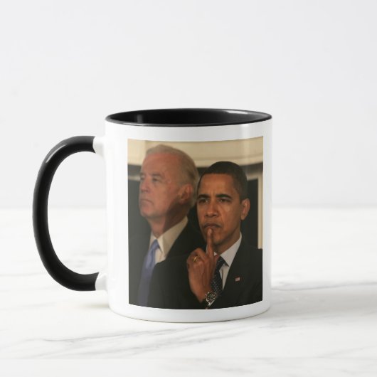 バラク・オバマ大統領と副大統領 マグカップ (左)