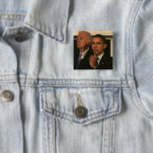 バラク・オバマ大統領と副大統領 缶バッジ (インサイチュ)