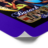 バラク・オバマ大統領と家族 ポスター (角)