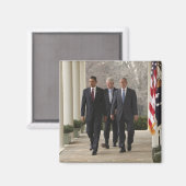 バラク・オバマ大統領と歴代大統領 マグネット (正面/裏面)