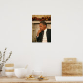 バラク・オバマ大統領は出会う時に振り返る ポスター (キッチン)