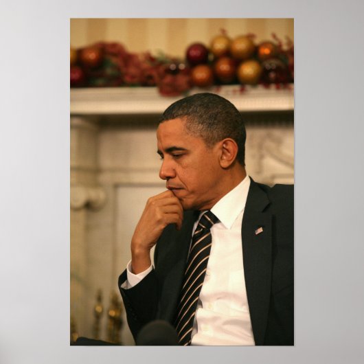 バラク・オバマ大統領は出会う時に振り返る ポスター (正面)