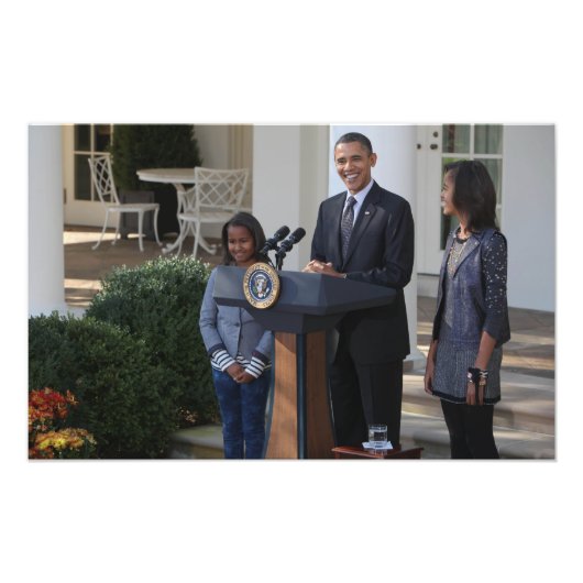 バラク・オバマ大統領は フォトプリント            (正面)